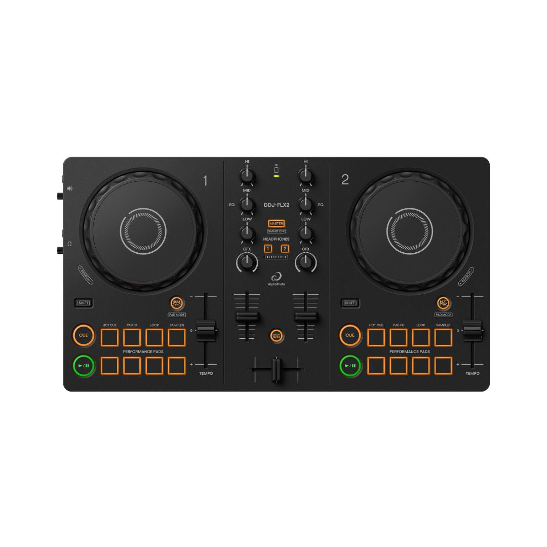 AlphaTheta DDJ-FLX2 Compact 2-channel DJ controller Brands: AlphaTheta