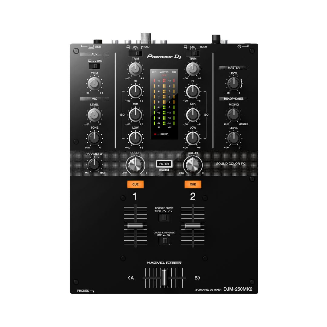 Pioneer DJ DJM-250MK2 2-channel DJ Mixer