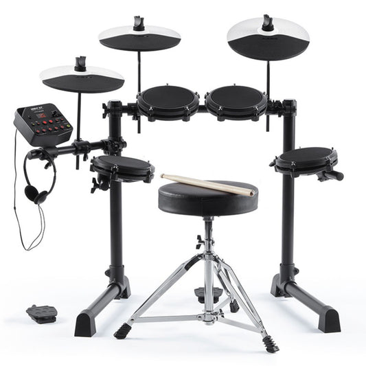 Alesis Debut Plug & Play Mesh-Head Electronic Drum Kit, Black