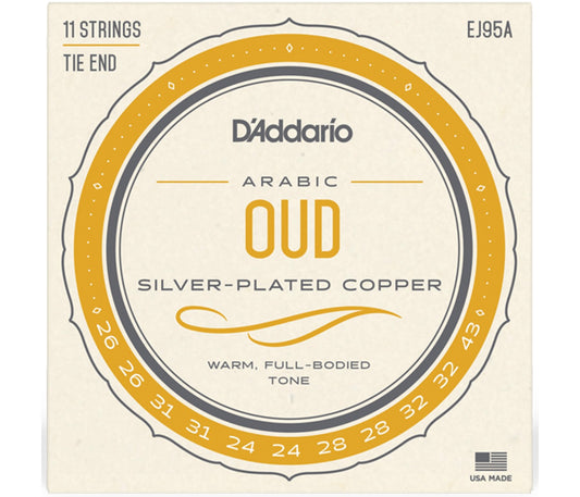 D'Addario EJ95A Arabic Oud Strings 11-String Set - Normal Tension