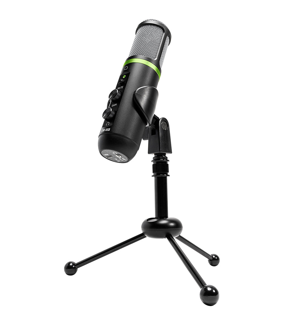 Mackie EM-USB Condenser Microphone Includes Tripod