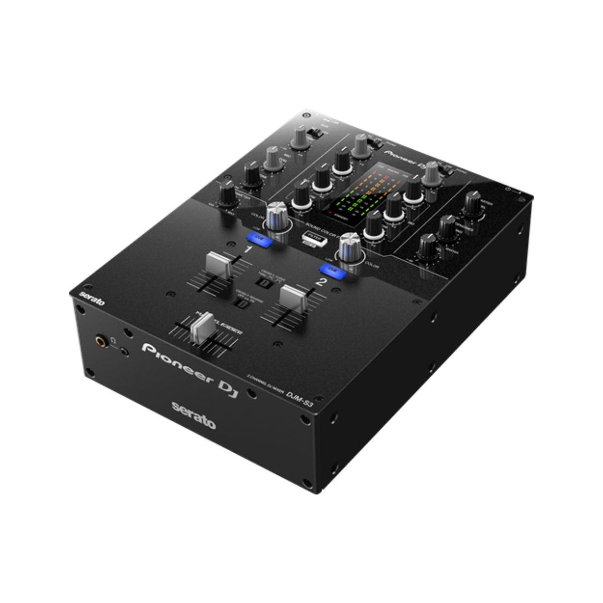 Pioneer DJ DJM-S3 2-Channel DJ Mixer for Serato