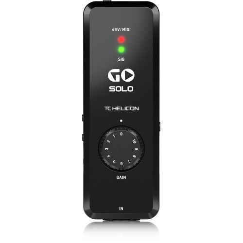 TC Helicon GO SOLO Audio/MIDI Interface for Mobile Devices Brand: TC Electronics