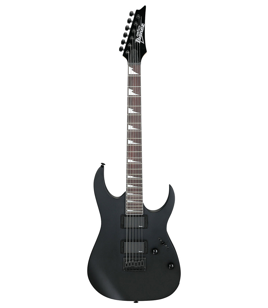 Ibanez GRG121DX Gio Series Electric Guitar, in Black Flat Finish