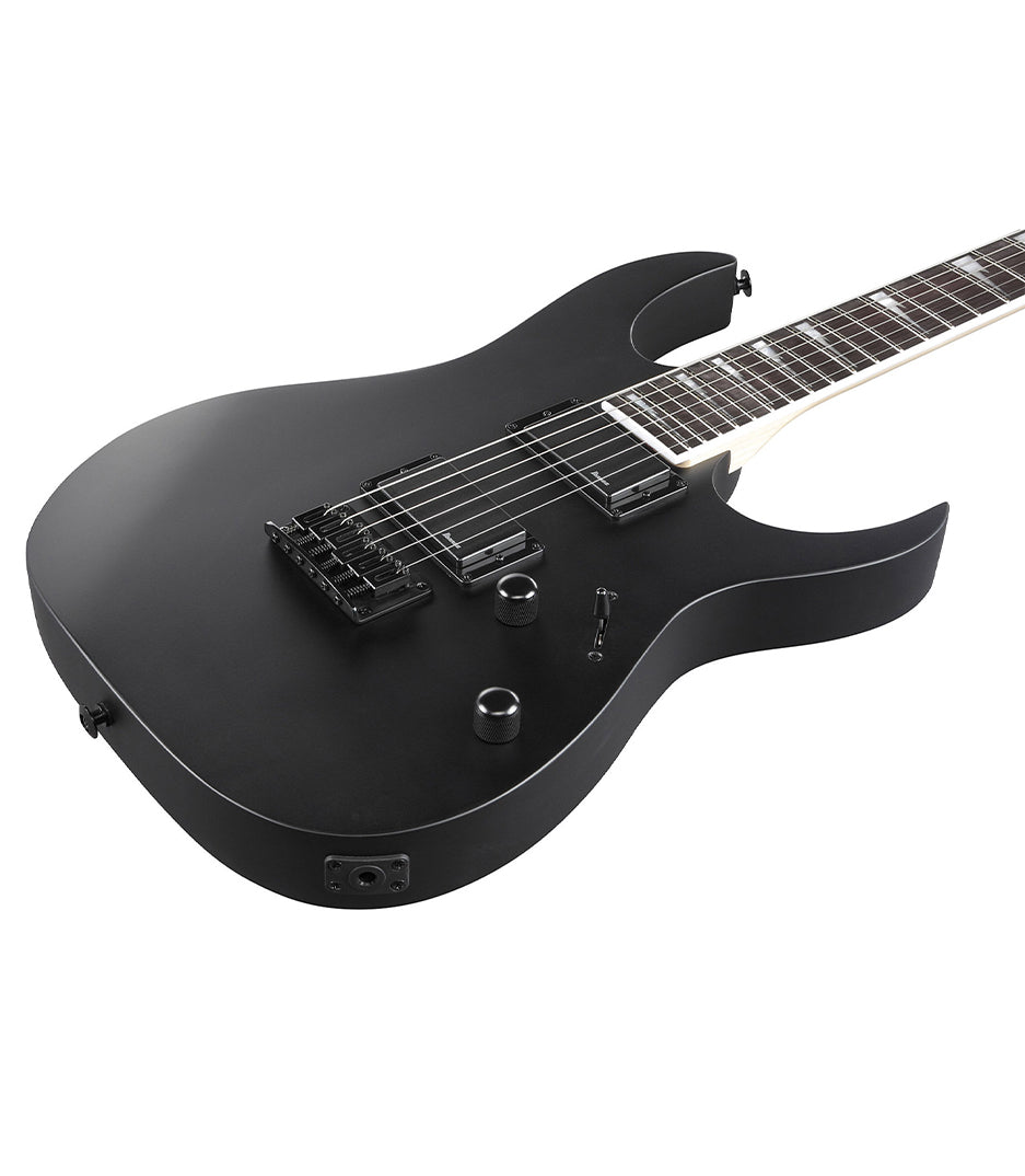 Ibanez GRG121DX Gio Series Electric Guitar, in Black Flat Finish