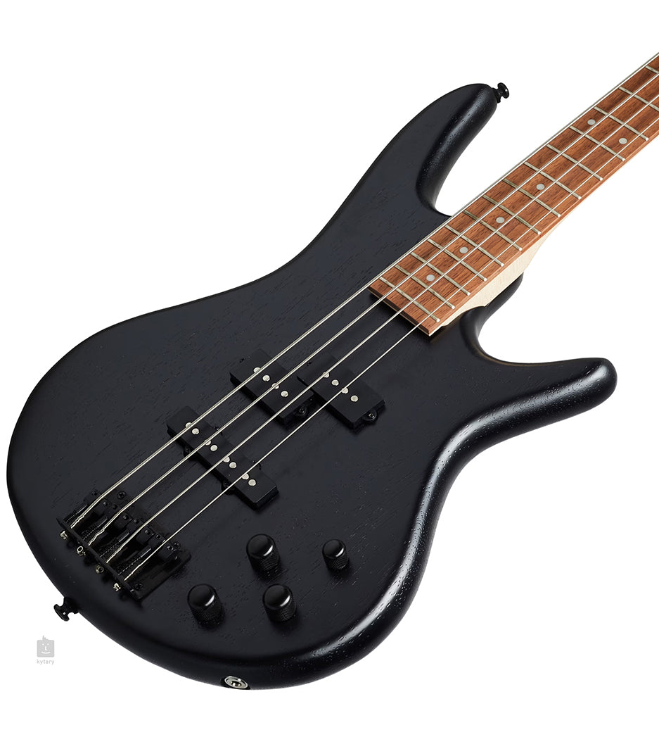 Ibanez GSR200 Gio Series Soundgear 4-String Bass Guitar, in Weathered Black Finish