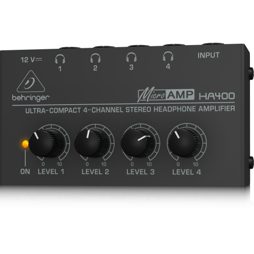 Behringer MicroAMP HA400 4-channel Headphone Amplifier