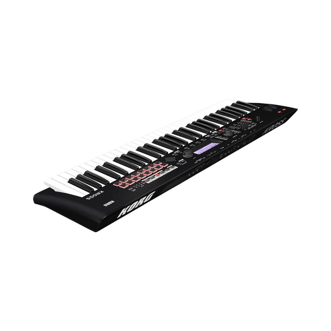 Korg KROSS 2 61-Key Synthesizer Workstation (Super Matte Black) Brands: KorgSKU: KROSS2-61