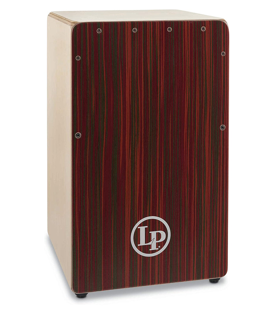 LP - LP1491RB - Melody House Musical Instruments LP1491RB Woodshop Cajon Birch Red Blur - LP1491RB - Melody House Dubai, UAE Buy Online LP1491RB - LP  LP Woodshop Cajon Birch Red Blur