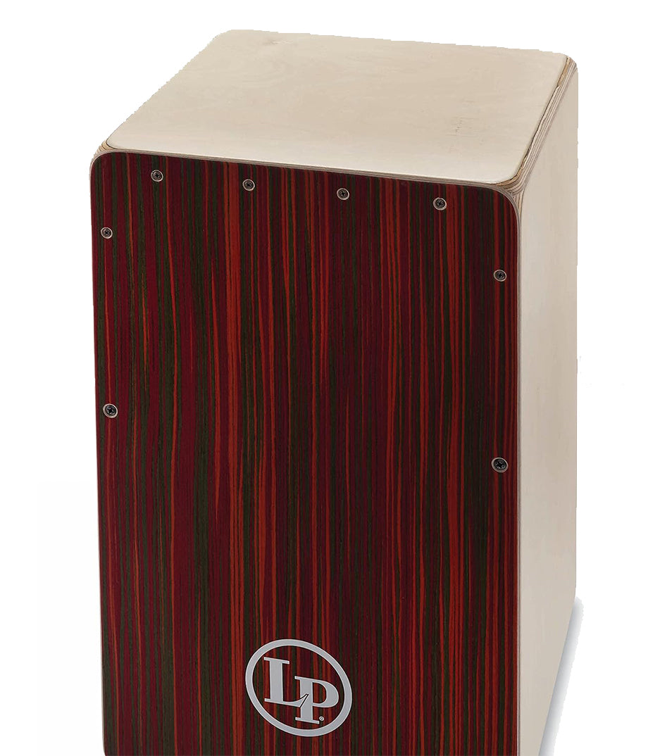 LP - LP1491RB - Melody House Musical Instruments LP1491RB Woodshop Cajon Birch Red Blur - LP1491RB - Melody House Dubai, UAE Buy Online LP1491RB - LP  LP Woodshop Cajon Birch Red Blur