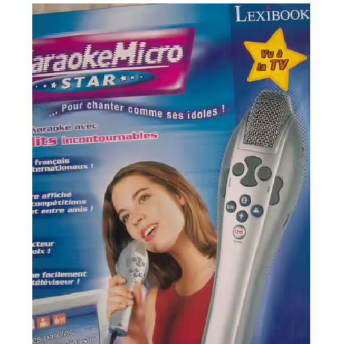 Lexibook karaoke micro star