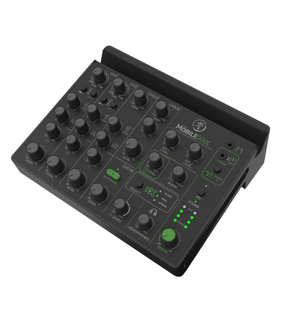 Mackie MobileMix 8-Channel USB-Powerable Mixer for Live Sound, A/V Production & Streaming