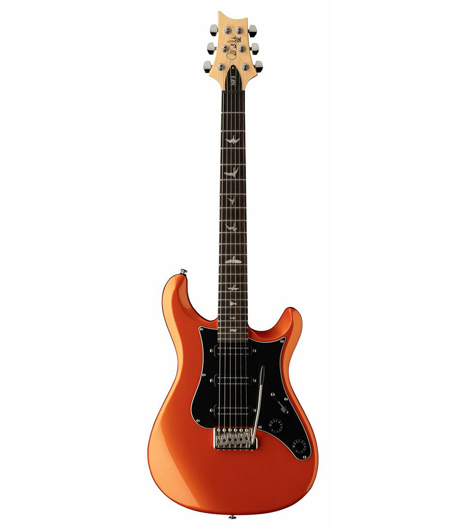 PRS SE NF3 Bolt-on Maple Electric Guitar Rosewood Fretboard Metallic Orange Finish, PRS SE Gig Bag Included