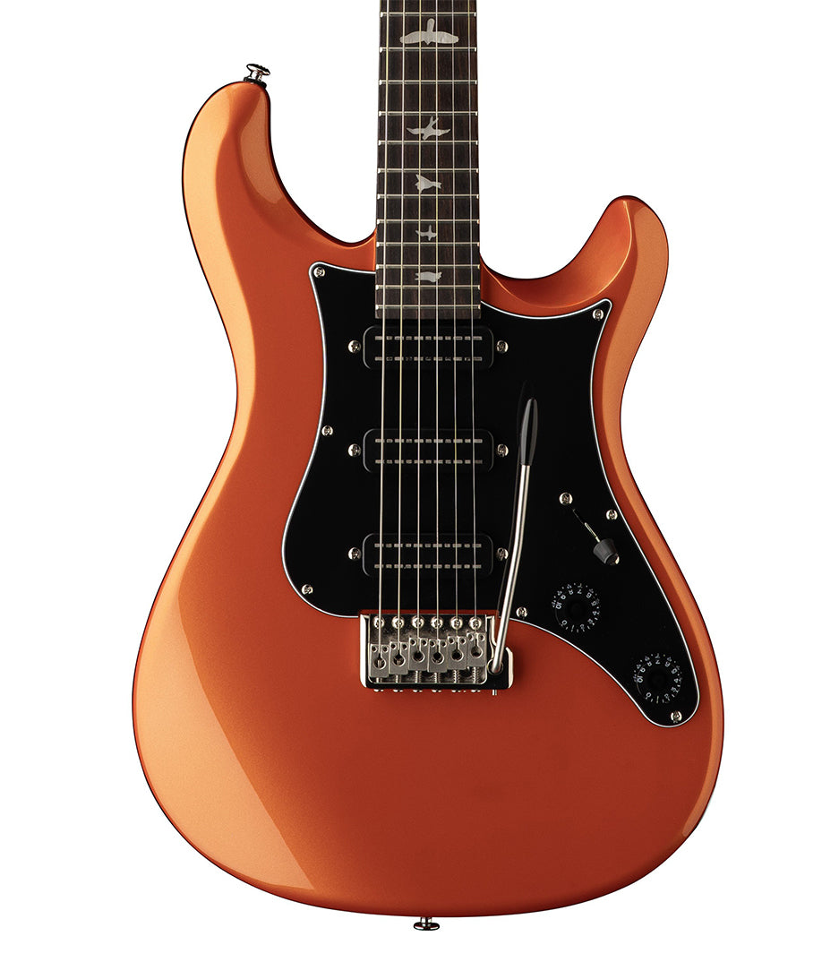 PRS SE NF3 Bolt-on Maple Electric Guitar Rosewood Fretboard Metallic Orange Finish, PRS SE Gig Bag Included