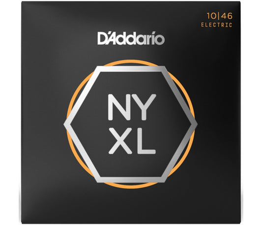 D'Addario NYXL1046Electric Guitar String Nickel Wound Regular Light - 10-46