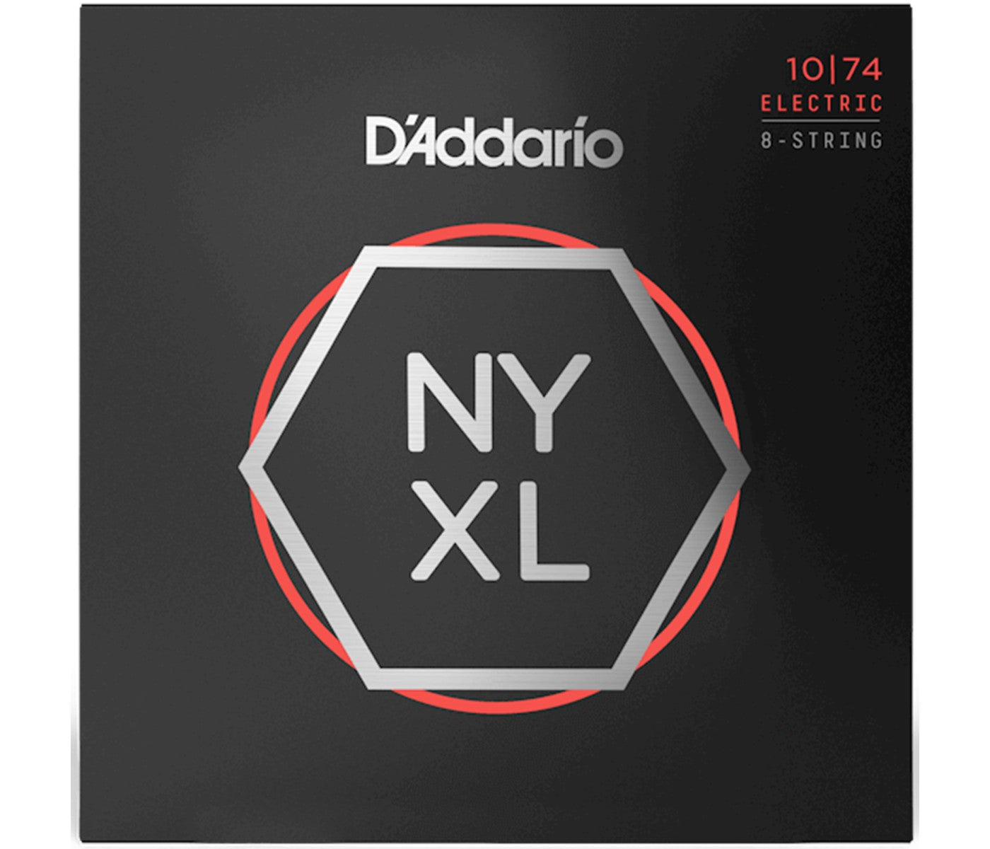 D'Addario NYXL1074 Nickel Wound Electric 8-String Regular Light - 10-74 Brand: D'Addario