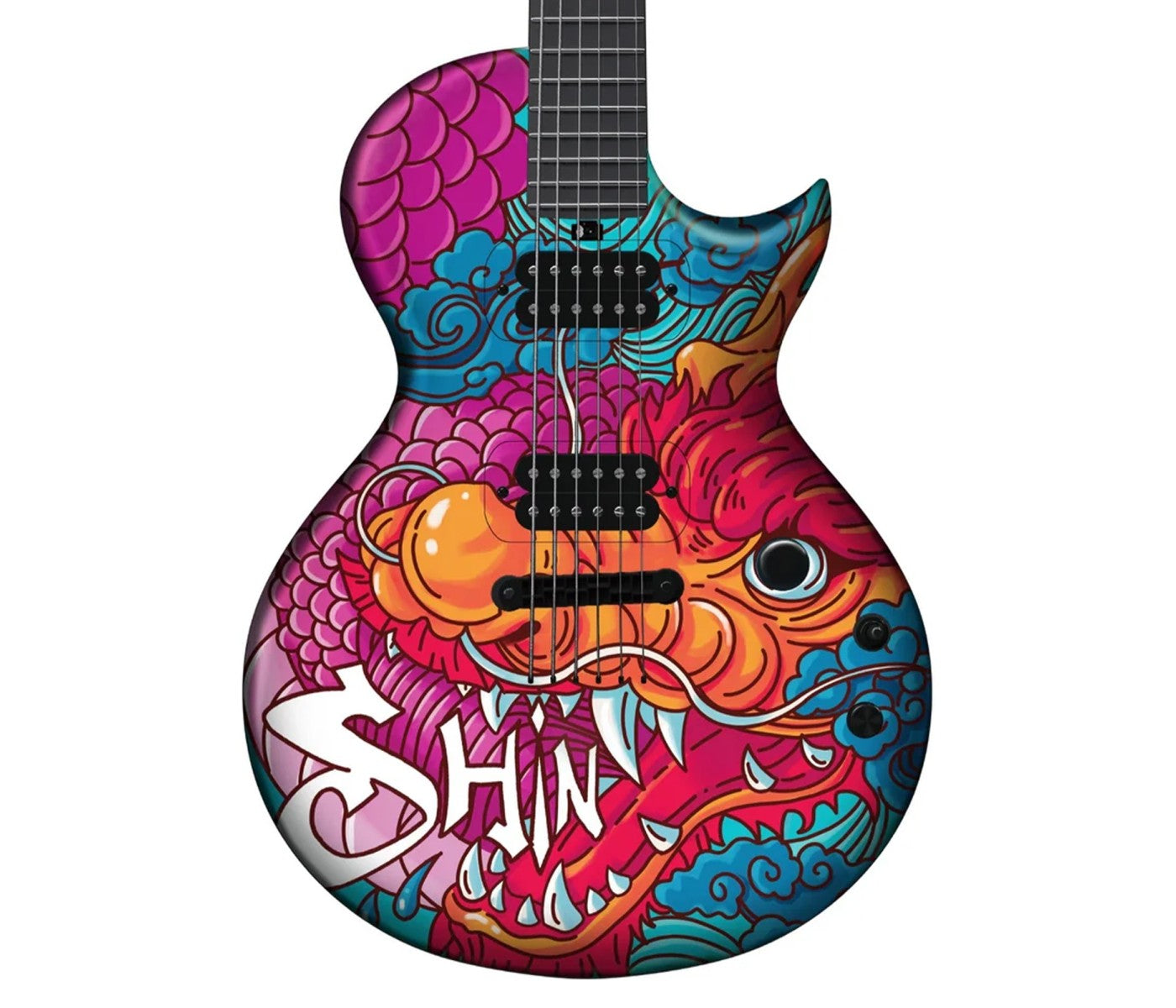 Enya Nova GoSonic/DR Smart Electric Guitar - Shin Dragon Brand: Enya Music