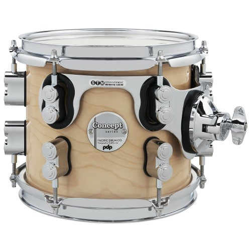 PDP Drums PDCM2215NA Concept Maple 5-Pieces Shell Pack - Natural Lacquer - Without Cymbals Brand: PDP (Pacific Drums Percussion)