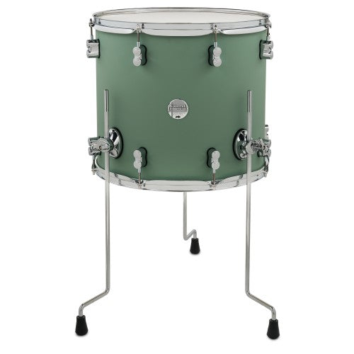 PDP Drums PDCM2215SF Concept Maple 5-Pieces Shell Pack - Satin Seafoam - Without Cymbals Brand: PDP (Pacific Drums Percussion)