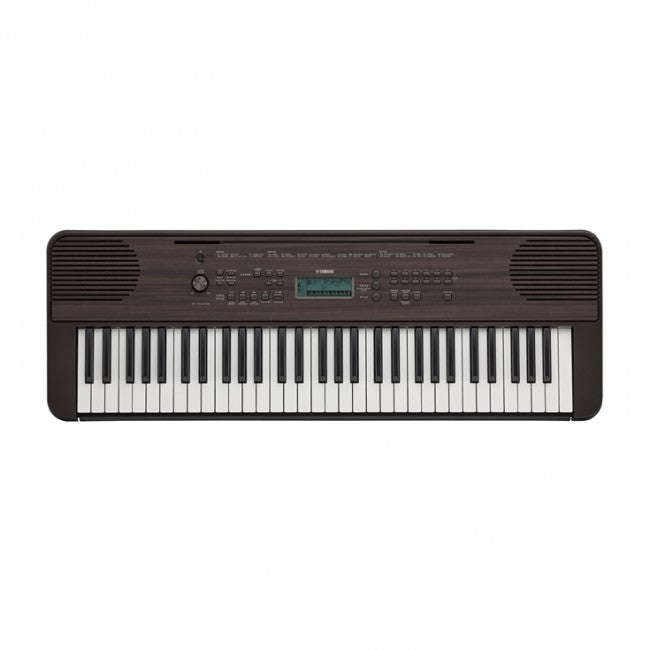 Yamaha PSR-E360DW Portable Keyboard - Dark Walnut