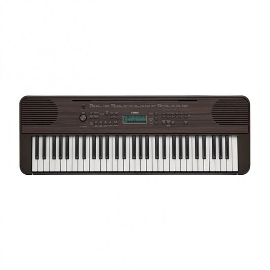 Yamaha PSR-E360DW Portable Keyboard - Dark Walnut