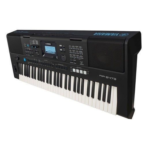 Yamaha PSRE473 61-Key High-Level All-Round Portable Keyboard - Included Power Supply Brand: Yamaha