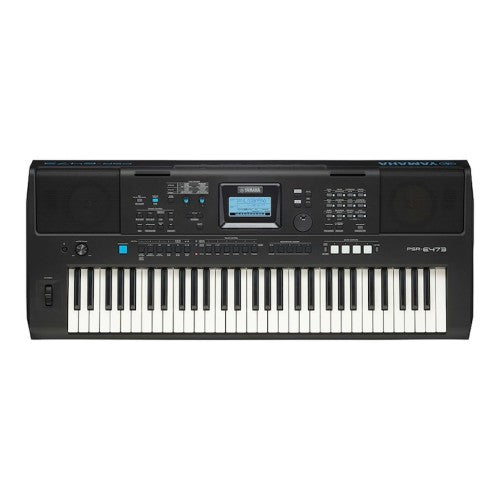 Yamaha PSRE473 61-Key High-Level All-Round Portable Keyboard - Included Power Supply Brand: Yamaha