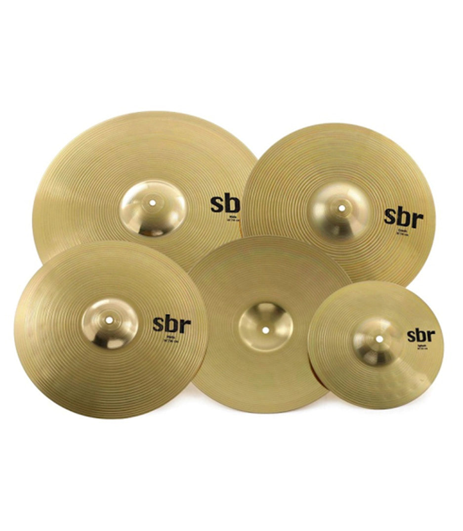 Sabian SBR Promotional Cymbal Set with10" Splash FREE