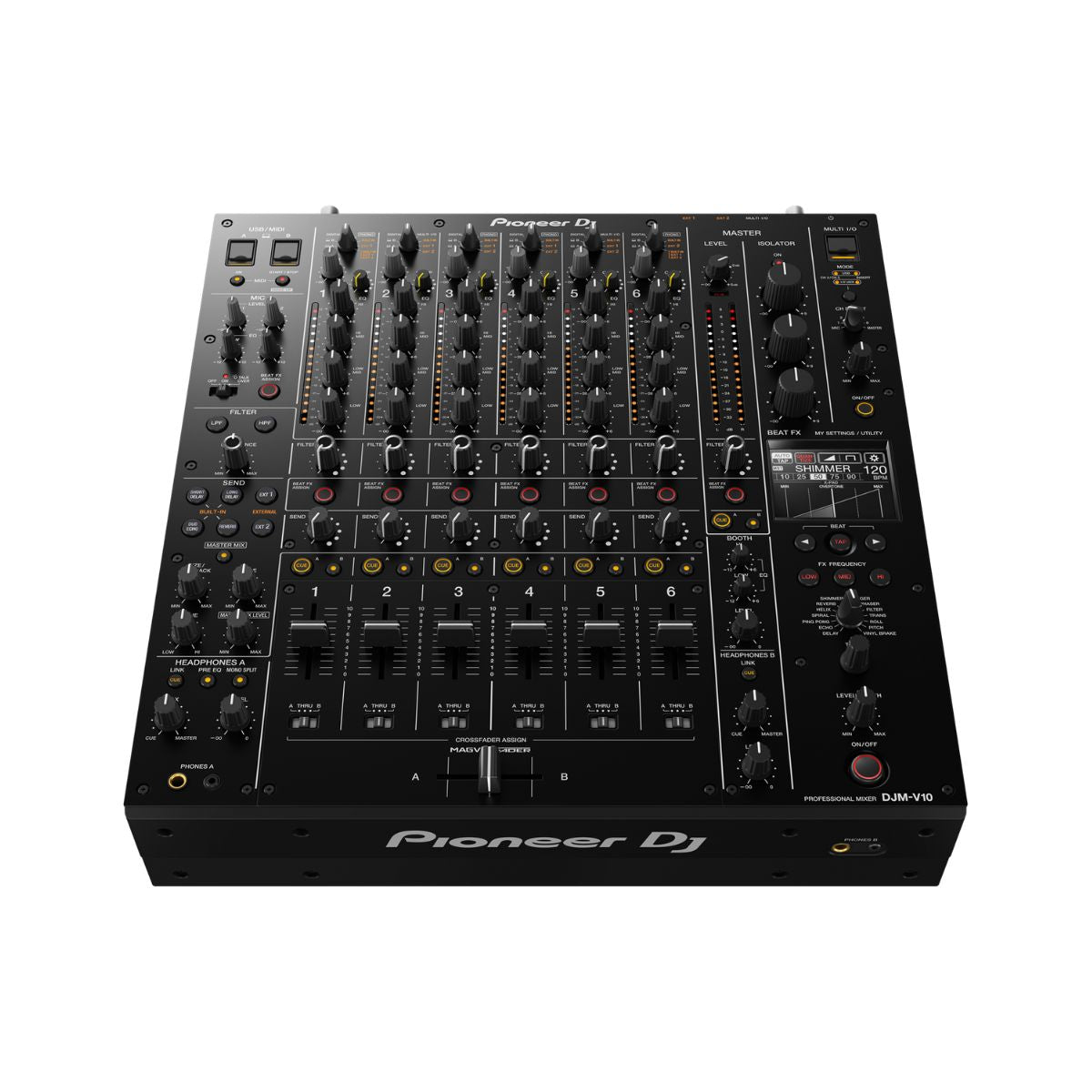 Pioneer DJ DJM-V10 6-Channel Professional DJ Mixer