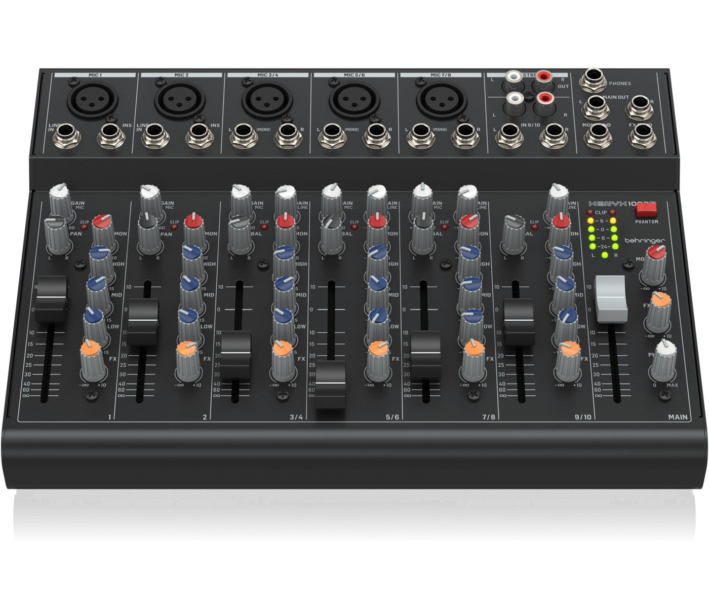 Behringer XENYX 1003B Analog Mixer - 10 Input 5 Mic Preamps