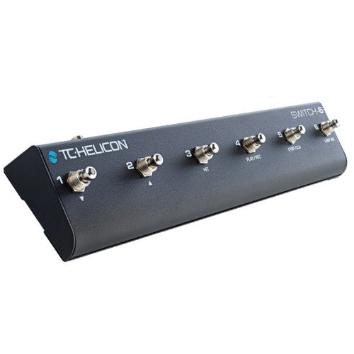 TC Helicon Switch-6 Accessory Pedal for Expanded Effects Control Brand: TC Helicon